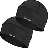 EINSKEY Cooling Skull Cap Beanie Hat, 2-Pack Moisture Wicking Wave Cap Summer Thin Elastic Helmet Liner for Running Cycling