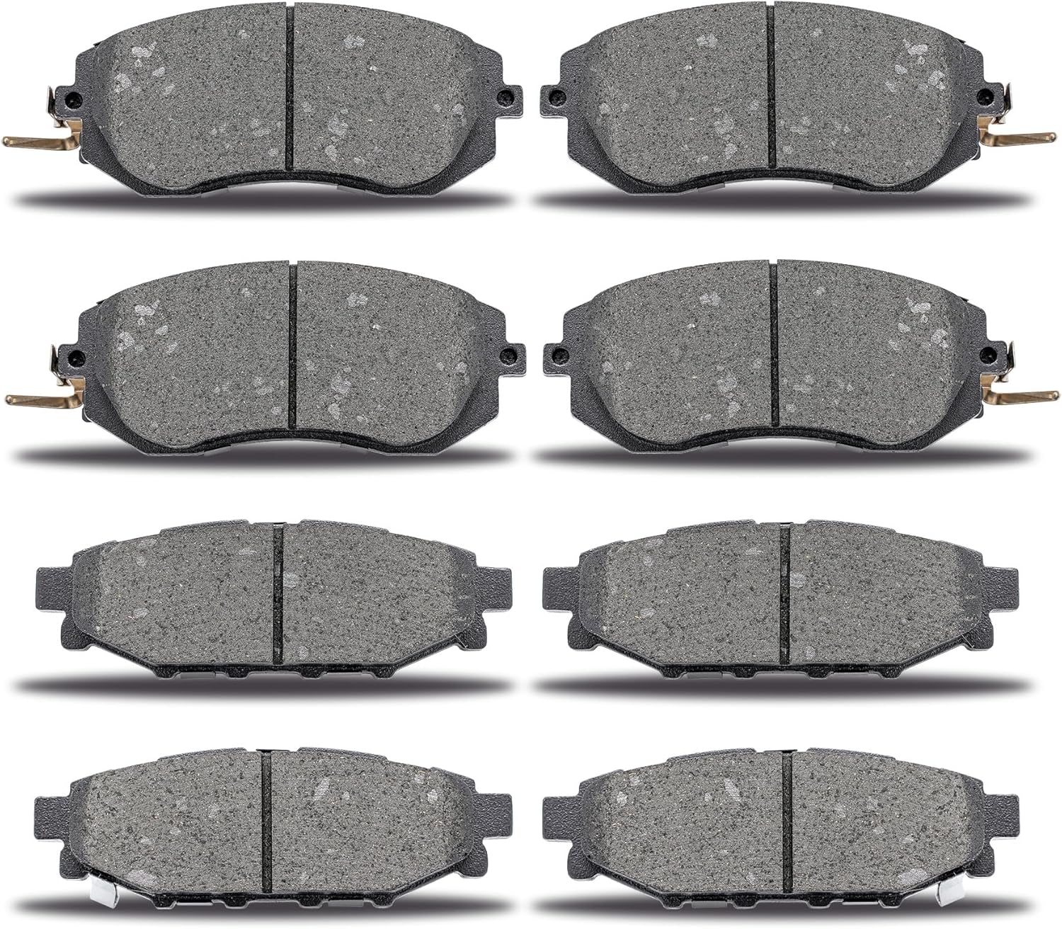 D1539 D1114 Front Rear Brake Pads Sets Compatible With Subaru BRZ/Forester/Impreza,For Subaru Crosstrek