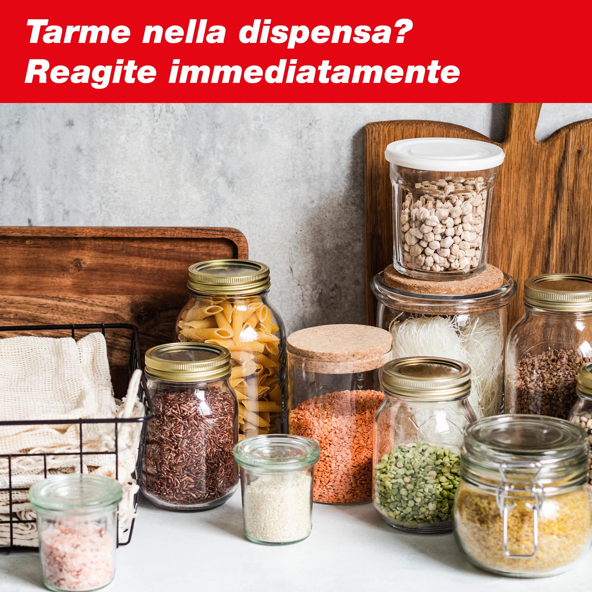 SWISSINNO Trappola per Tignole Alimentari – 2 Pezzi – Trappola con Feromone per Dispense e Cucine – Monitoraggio di Infestazioni da Tignola del Cibo – Facile da Applicare