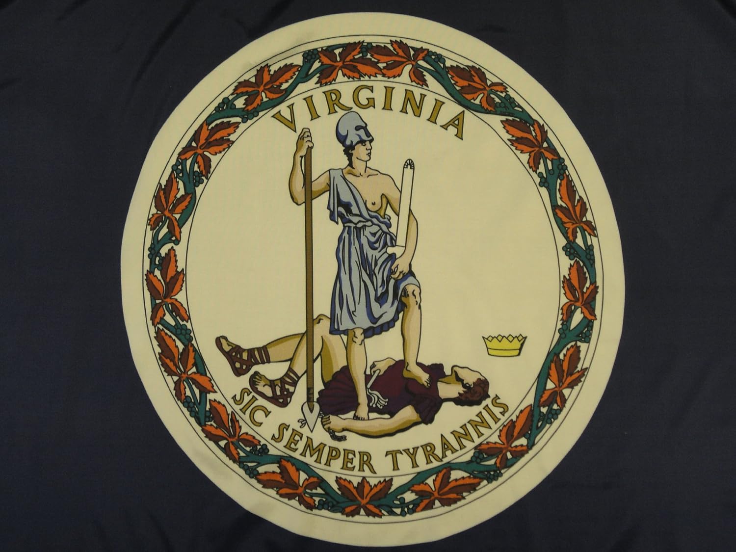 Annin Flagmakers Virginia State Flag USA-Made to Official State Design Specifications, 2 x 3 Feet (Model 145650)