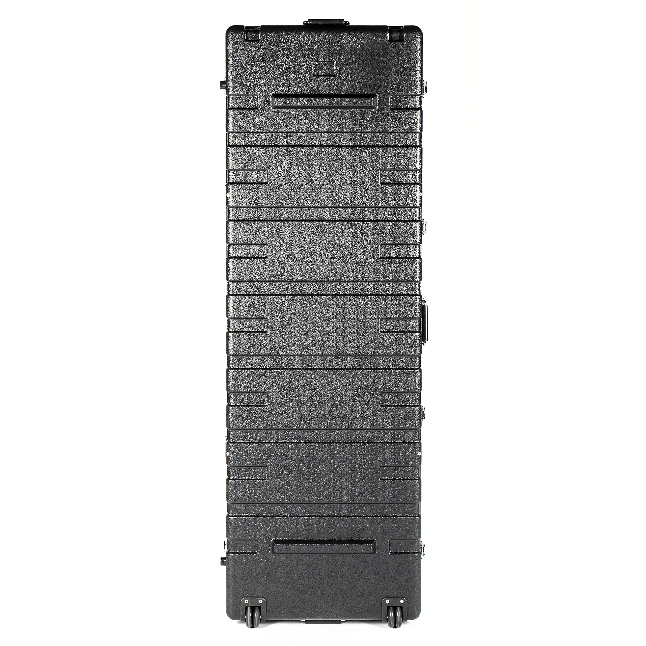 Music Store ABS Keyboard Case 88, Universal, Schwarz, ABS Plastik, 11kg, Schaumstoff-Polsterung, Rollen, Klappgriffe, Schnappverschluss, Innenmaße 149x42x13cm, geeignet für 88-Tasten Keyboards