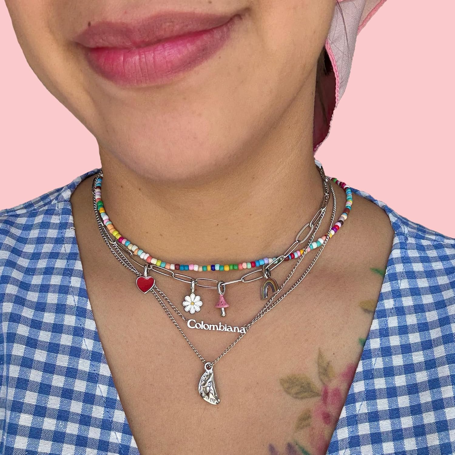 SITOS Colombia Necklace Colombian Souvenirs Gifts Artesanias Colombianas - Image 8