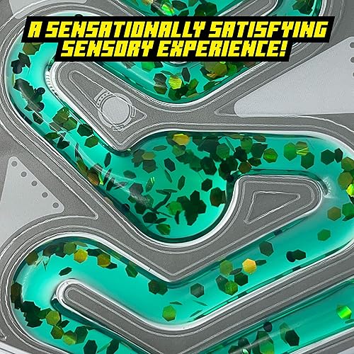 Miniatura 8 de GooToobz Gamers, controladores de juego sensoriales esponjosos rellenos de Goo y cuentas coloridas, no tóxico, sin ensuciar, juguete apretable,