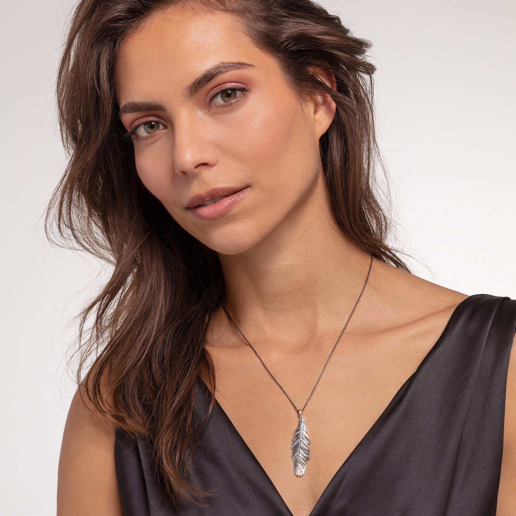 THOMAS SABO Anhänger 925 Sterlingsilber, Geschwärzt
