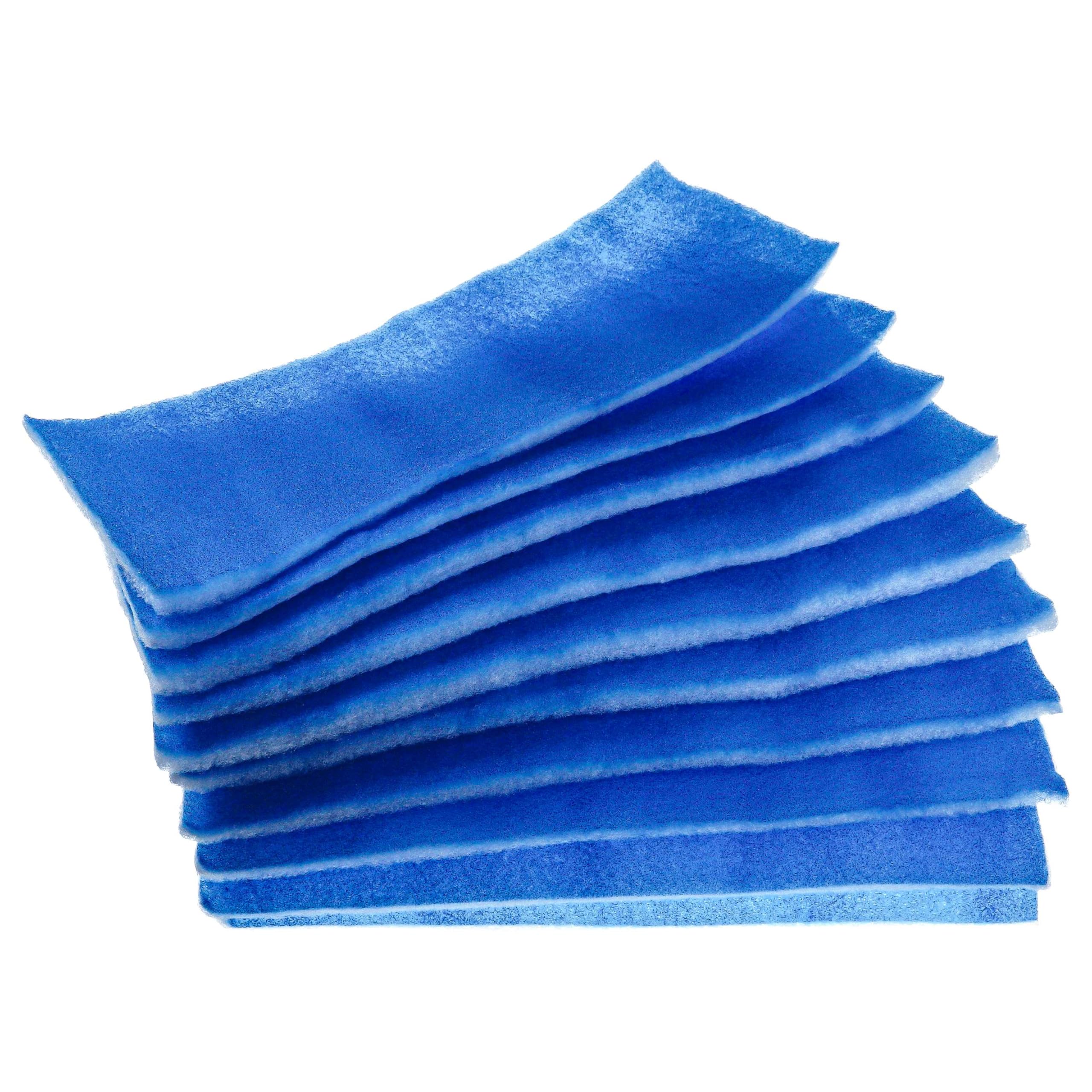 vhbw set di filtri (10 pezzi) G4 compatibile con Nilan VP 18 Compact, VP 18 Compact P unità di ventilazione - filtro aria di scarico, filtro aria di mandata