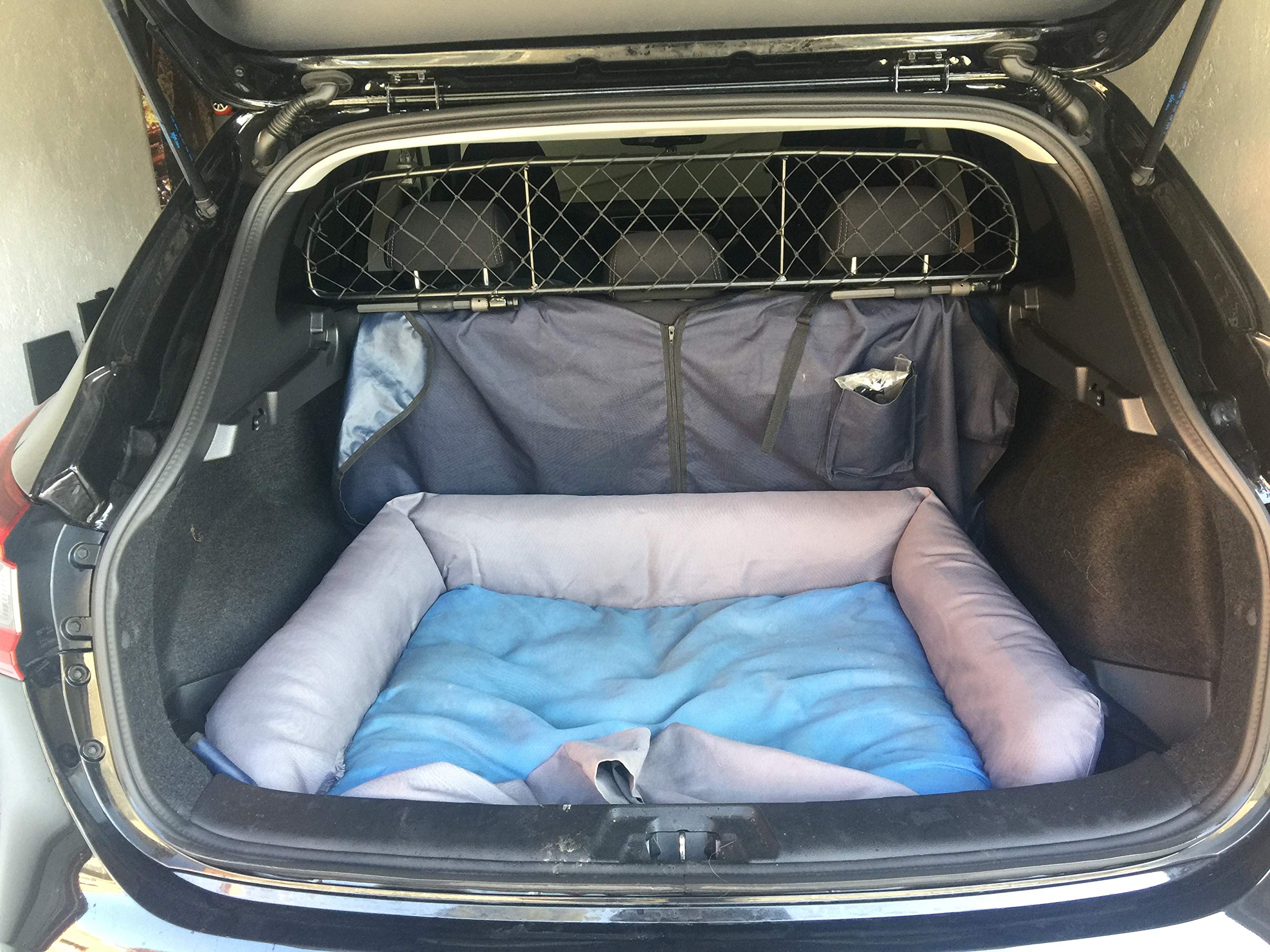 ERGOTECH Rejilla Separador protección para NISSAN Qashqai, RDA65-XXS16, para Perros y Maletas