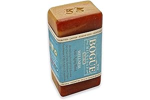 BOGUE No.33 WELLNESS Anti-Aging Handmade Goat Milk Soap with Rosehip Oil and Essential Oils
