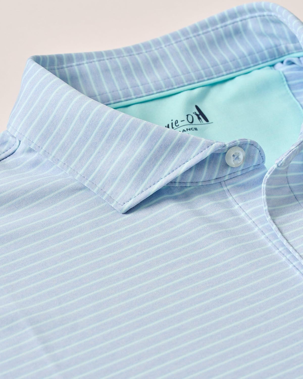 johnnie-O Performance Jersey Polo - Michael Stripe