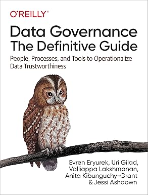 Data Governance: The Definitive Guide: People, Processes, and Tools to Operationalize Data Trustworthiness