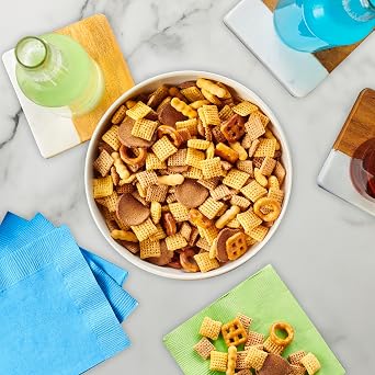 Chex Mix Snack Mix, Traditional, Single Serve Pouches, 36 Ct, 5.63 lb Case