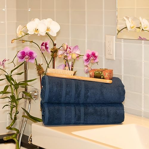 Vista 42 de Toallas de baño. Allure Blue