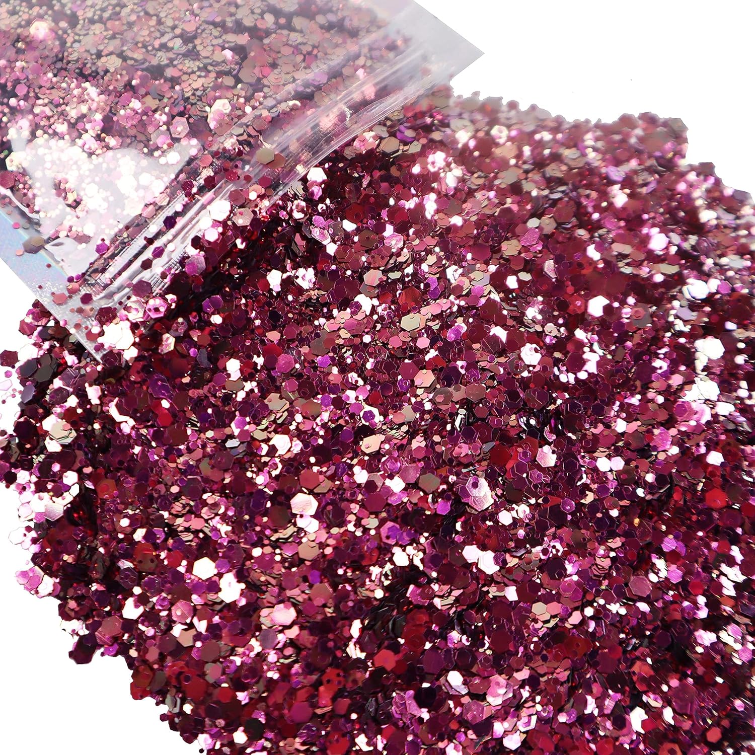 Color Shift - Chunky Cosmetic Glitter ✮ Festival Rave Beauty Makeup Face Body Nail ✮ (Dark Blue/Aqua) : Beauty & Personal Care