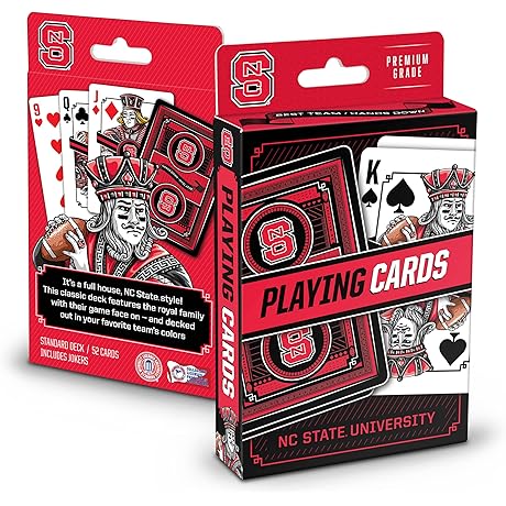 NC State Wolfpack NCAA Classic Series Playing Cards: A Touchdown for Card Enthusiasts