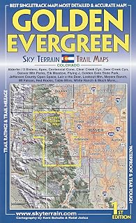 Golden & Evergreen Trail Map 1st Edition