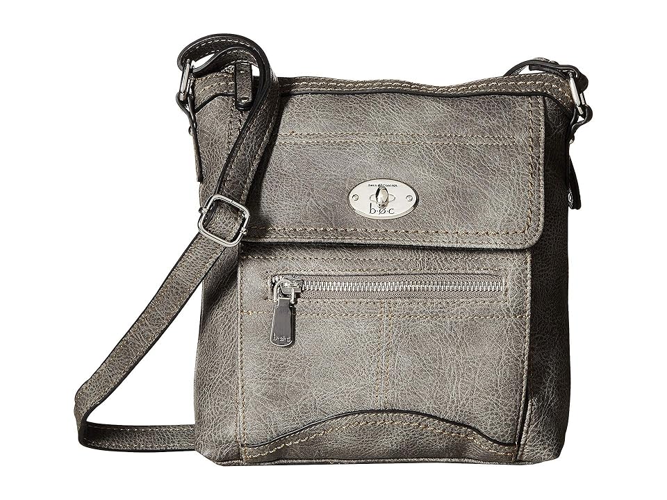 

b.o.c. Carrolton Crossbody Organizer (Charcoal) Cross Body Handbags