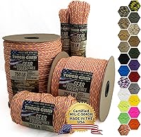 Vista 22 de TOUGH-GRID - Cuerda paracaídas de 340 kg, cuerda paracaídas 100% nailon Mil-Spec tipo IV utilizada por el ejército de Estados Unidos, ideal