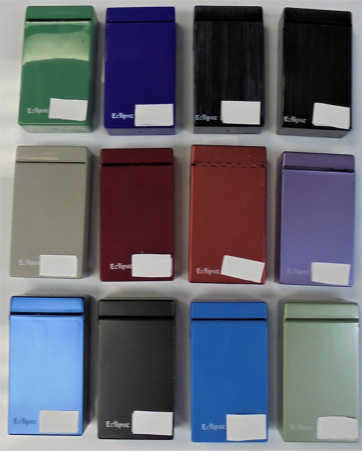 8 Eclipse Clearance Flip-top Cigarette Clearance Plastic Cases, Cases Fit 1 Pack of 100's Size Cigarettes 3115-Clearance8