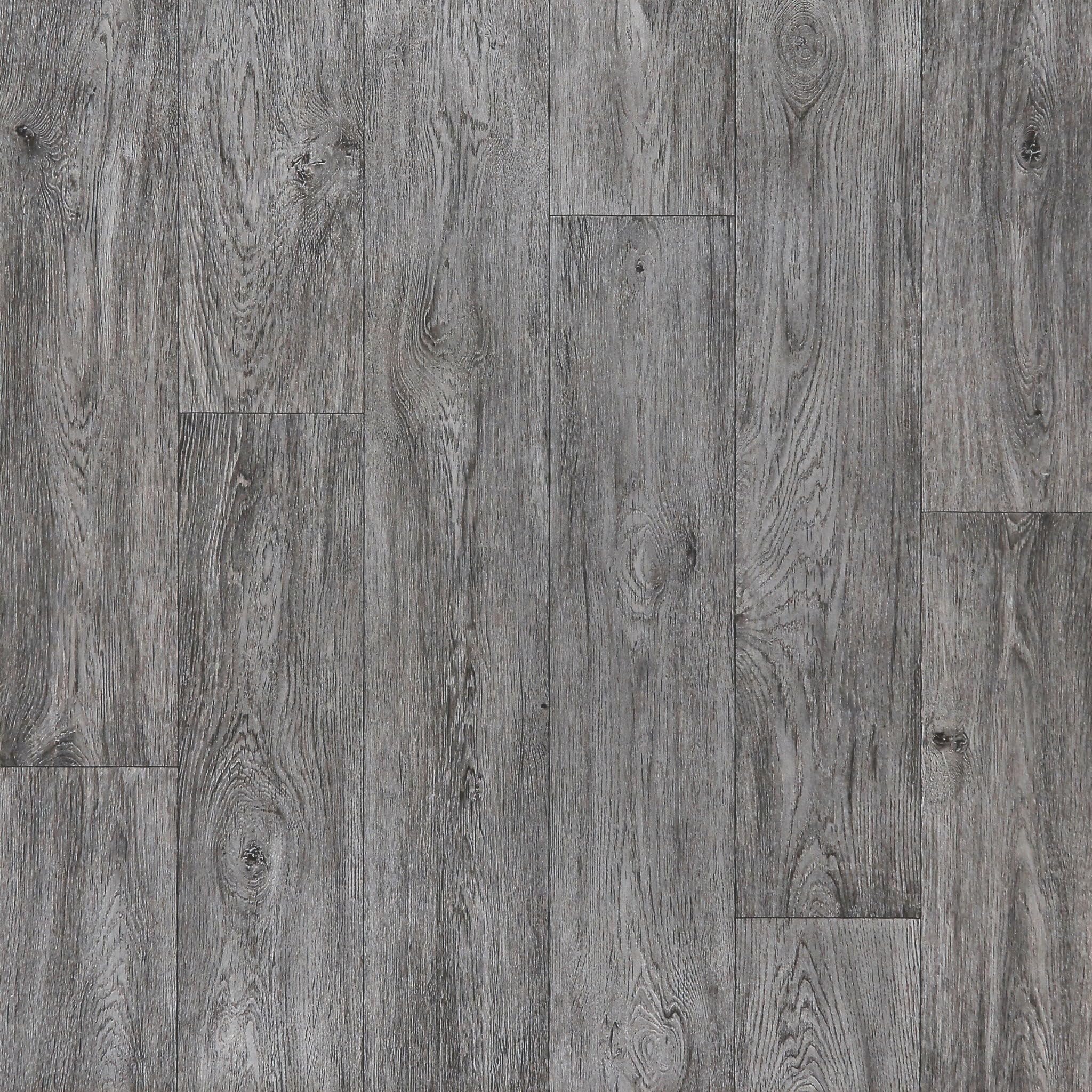 Aged Oak 909D Grey Oak Wood Plank Effect Solent Vinyl Flooring | - 3m x 4.5m (6ft6" x 14ft9")