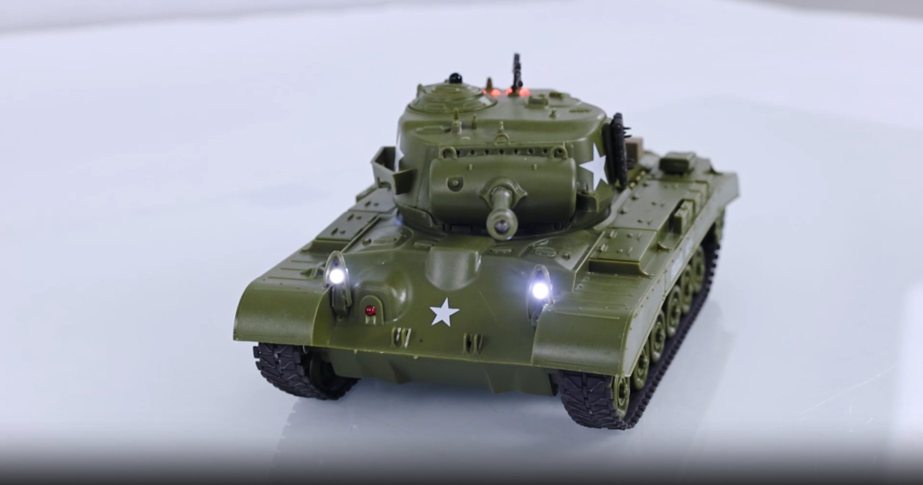 Amazon.com: wheelfun Henglong 1/30 RC Battle Tank Pershing M26