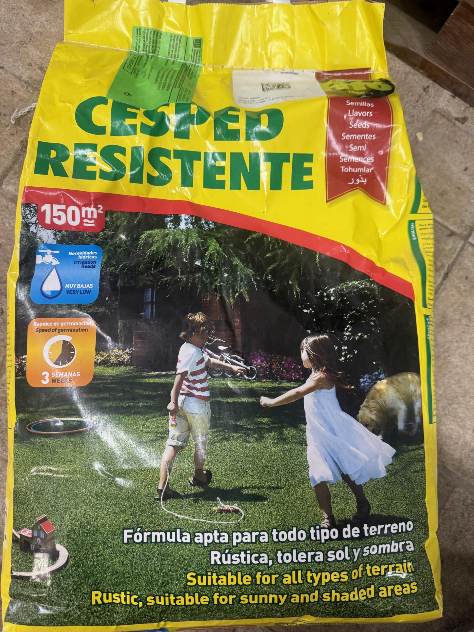 Fito-Semilla cesped resistente 5 kg