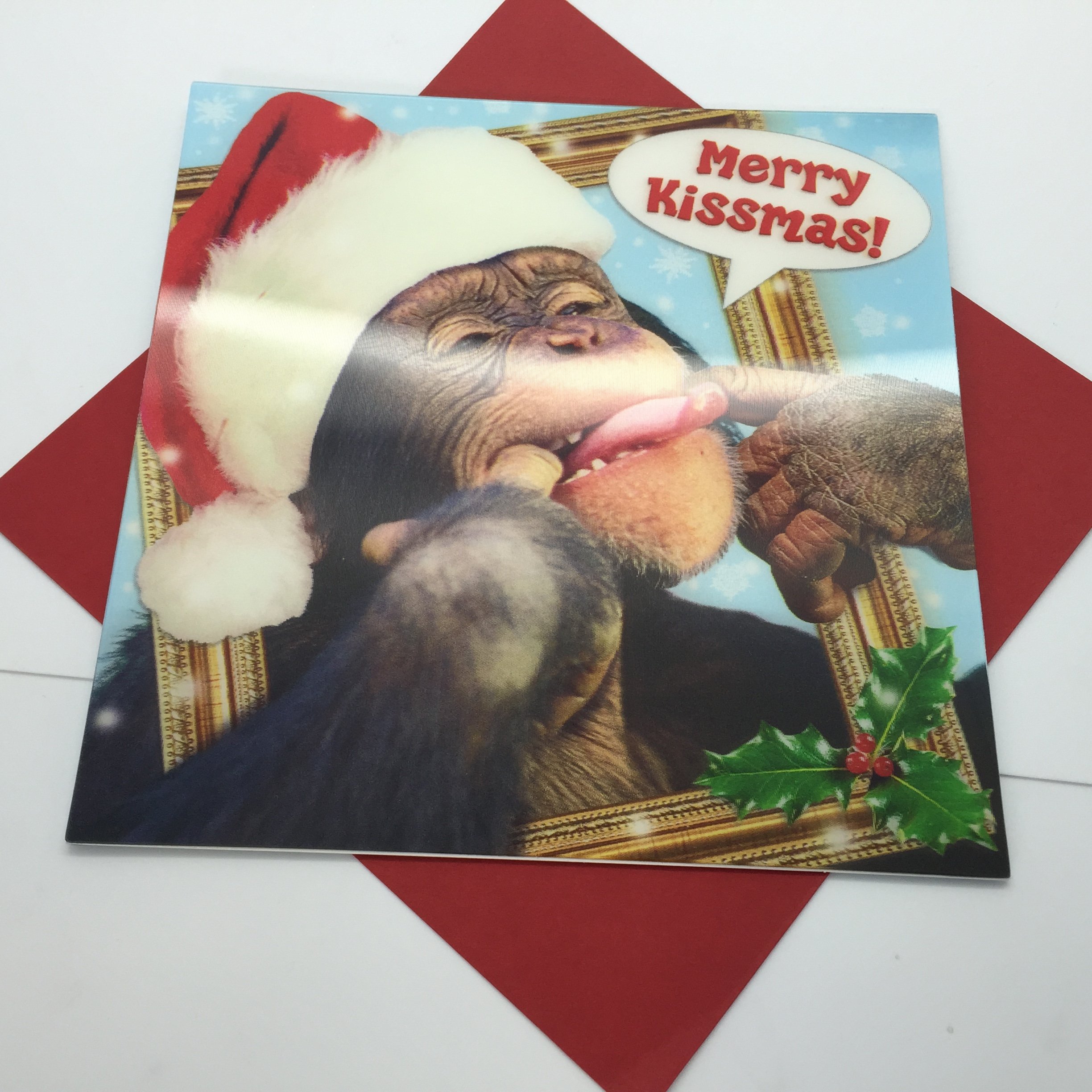 Me To You - Chimp Christmas Card