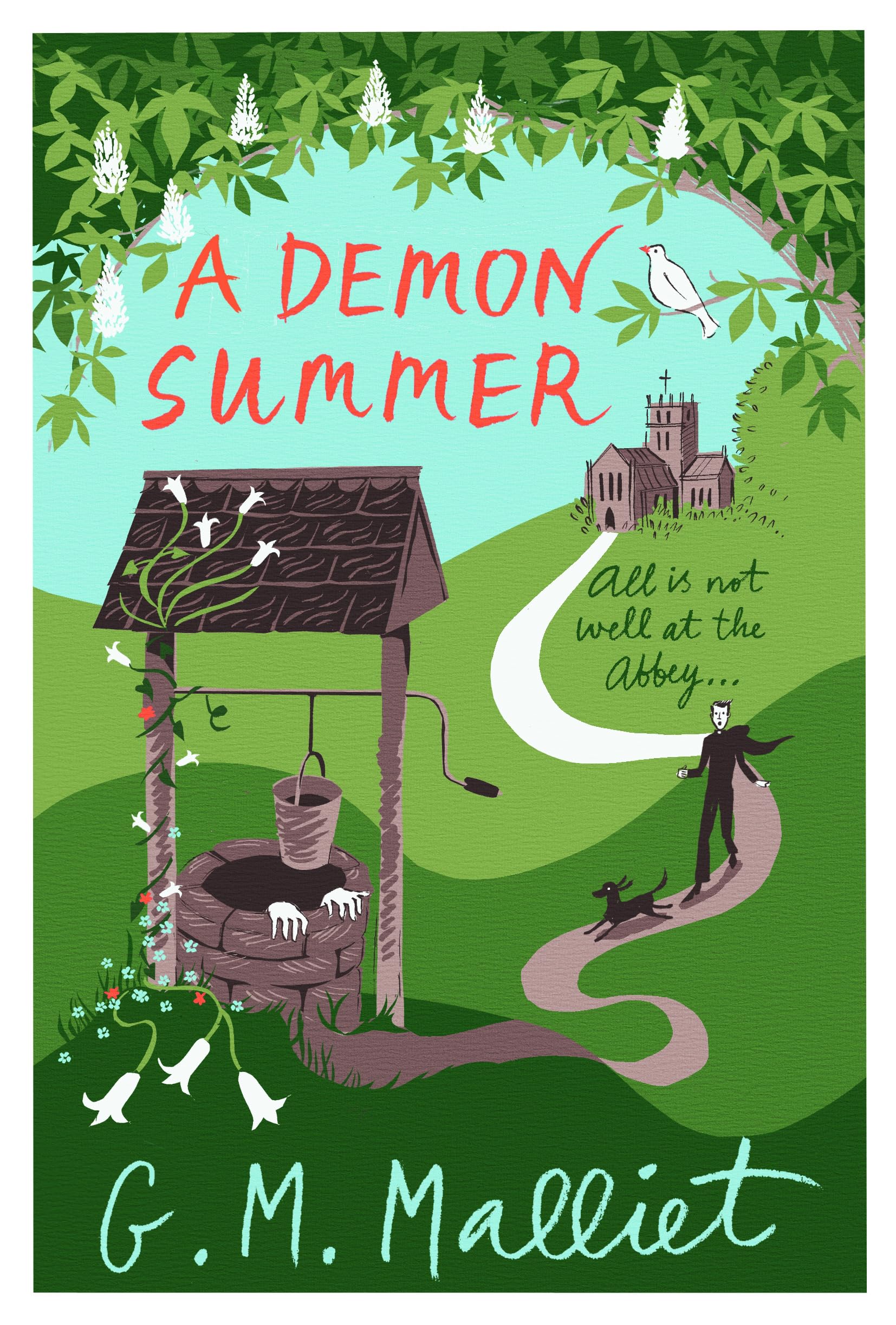 G.M. Malliet - A Demon Summer - Paperback Book