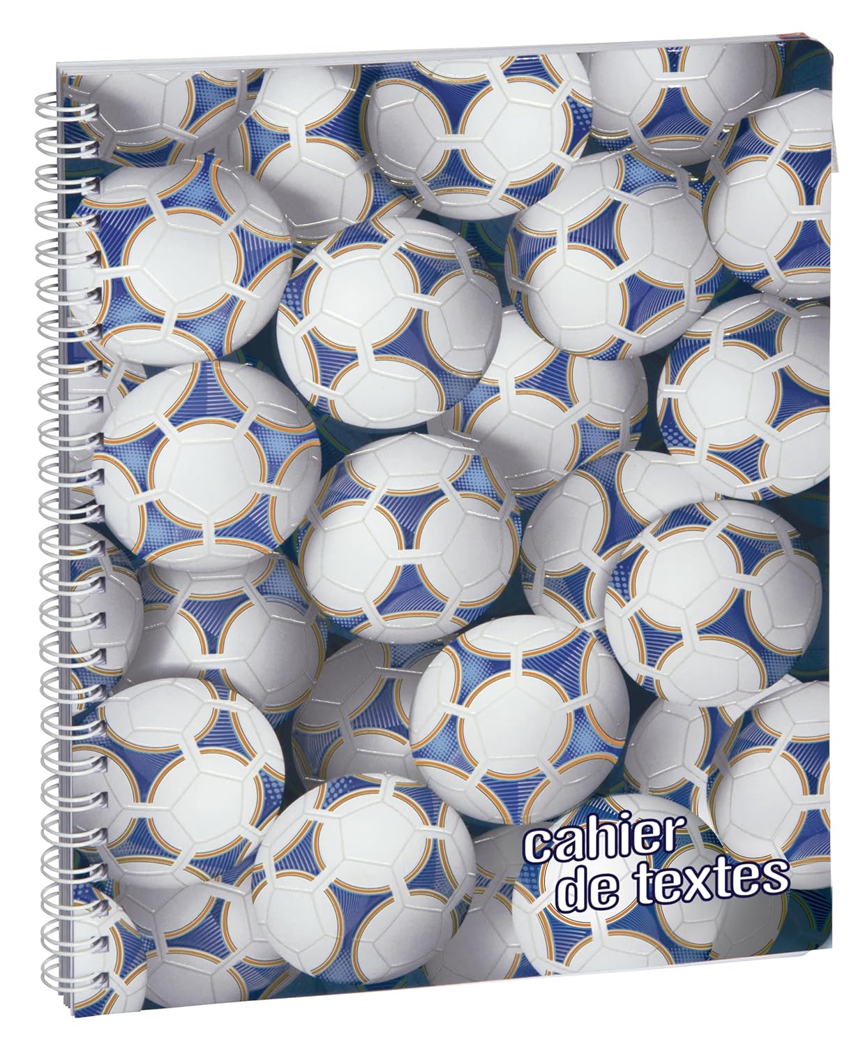 Exacompta 999183E Notebook 17 x 22 cm Sports Football Cover with Spiral and Detachable Weekly Tabs      Office Product