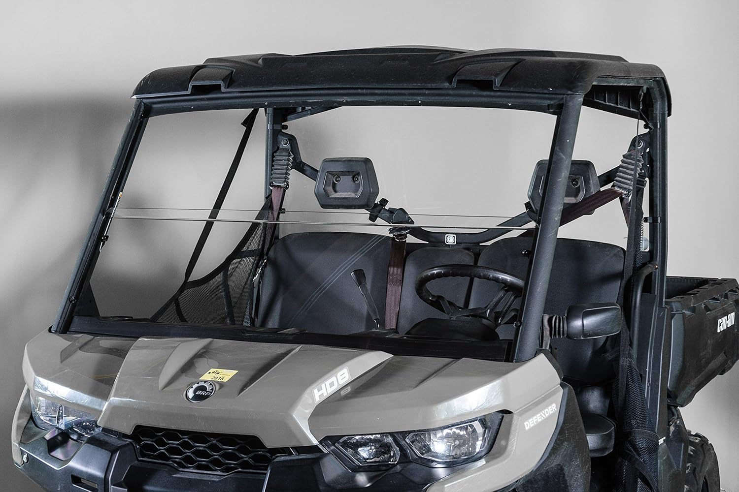 Compatible with Can-Am Defender Half UTV Windshield - Made in the USA!