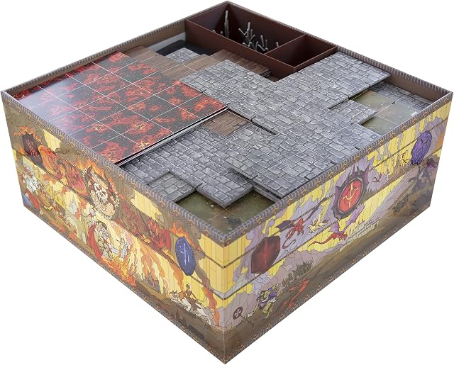Foto 2 de 8 de Feldherr Organizador + Juego de Espuma Compatible con Descent: Legends of The Dark - Caja del Juego Principal