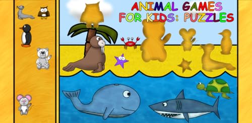 Jogos de Animais Para Crianças: Quebra-Cabeças HD