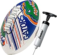 Vista 1 de Franklin Sports NCAA - Mini balón de fútbol juvenil - 8.5 pulgadas SPACELACE textura de fácil agarre, perfecto para niños