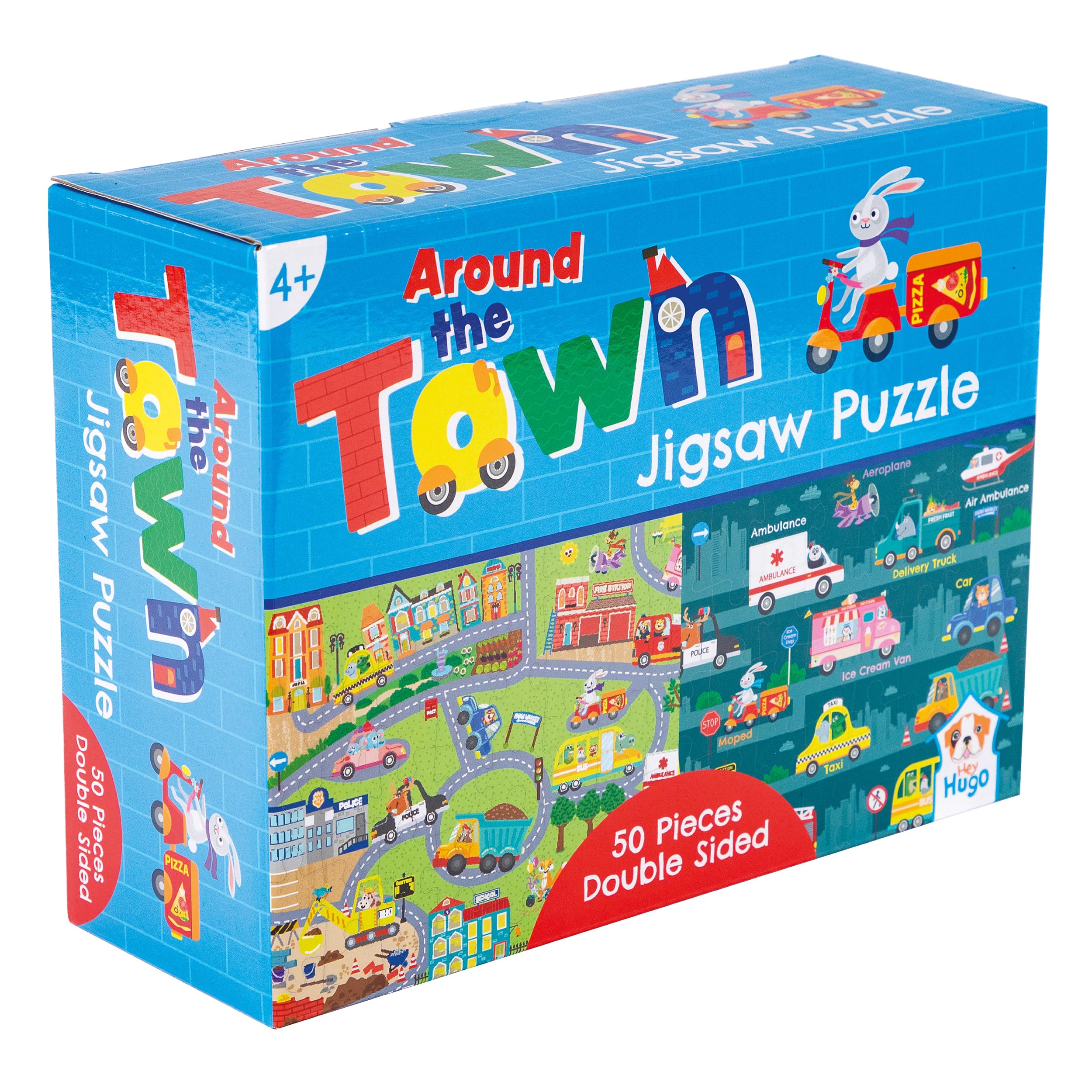 Hey Hugo, Around the Town, 50 pieces