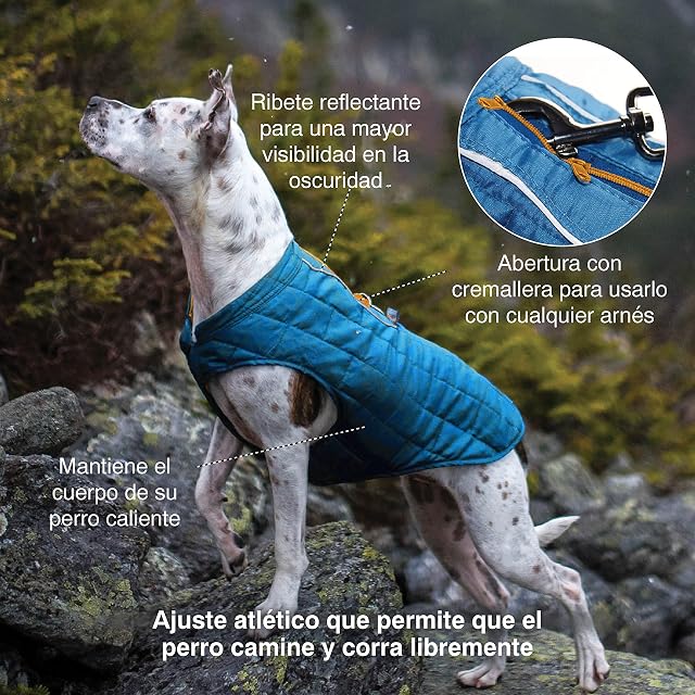 Foto 2 de 6 de Kurgo Loft Chaqueta Reversible, L, Azul Tinta