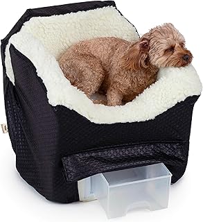 Snoozer Pet Products Lookout II Pet Car Seat, Small, Black Diamond