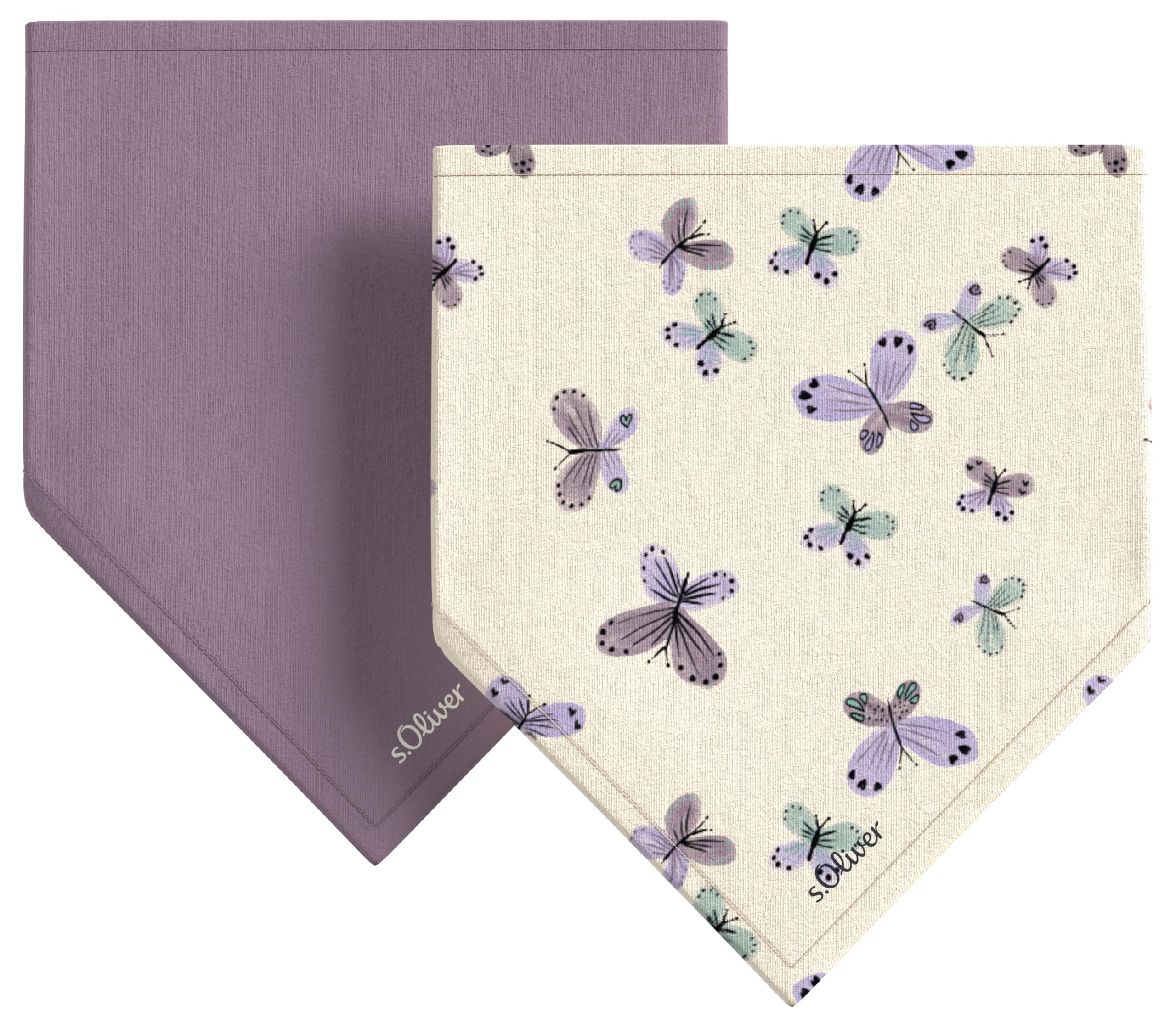 s.Oliver Junior 2149916 Foulard in Confezione Doppia, 4751, Taglia Unica Bambine e Ragazze