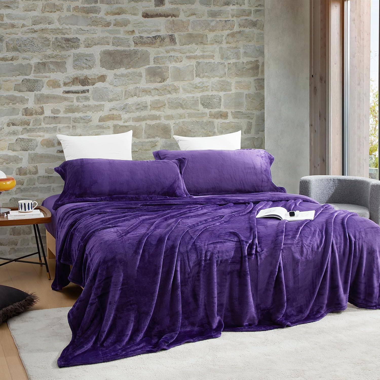 Byourbed Coma Inducer® - Twin XL Sheet Set - Me Sooo Comfy - Purple Reign
