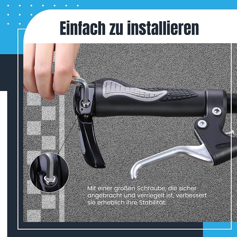 PRUNUS Ergonomikus Kerékpár Markolat Szarvakkal
