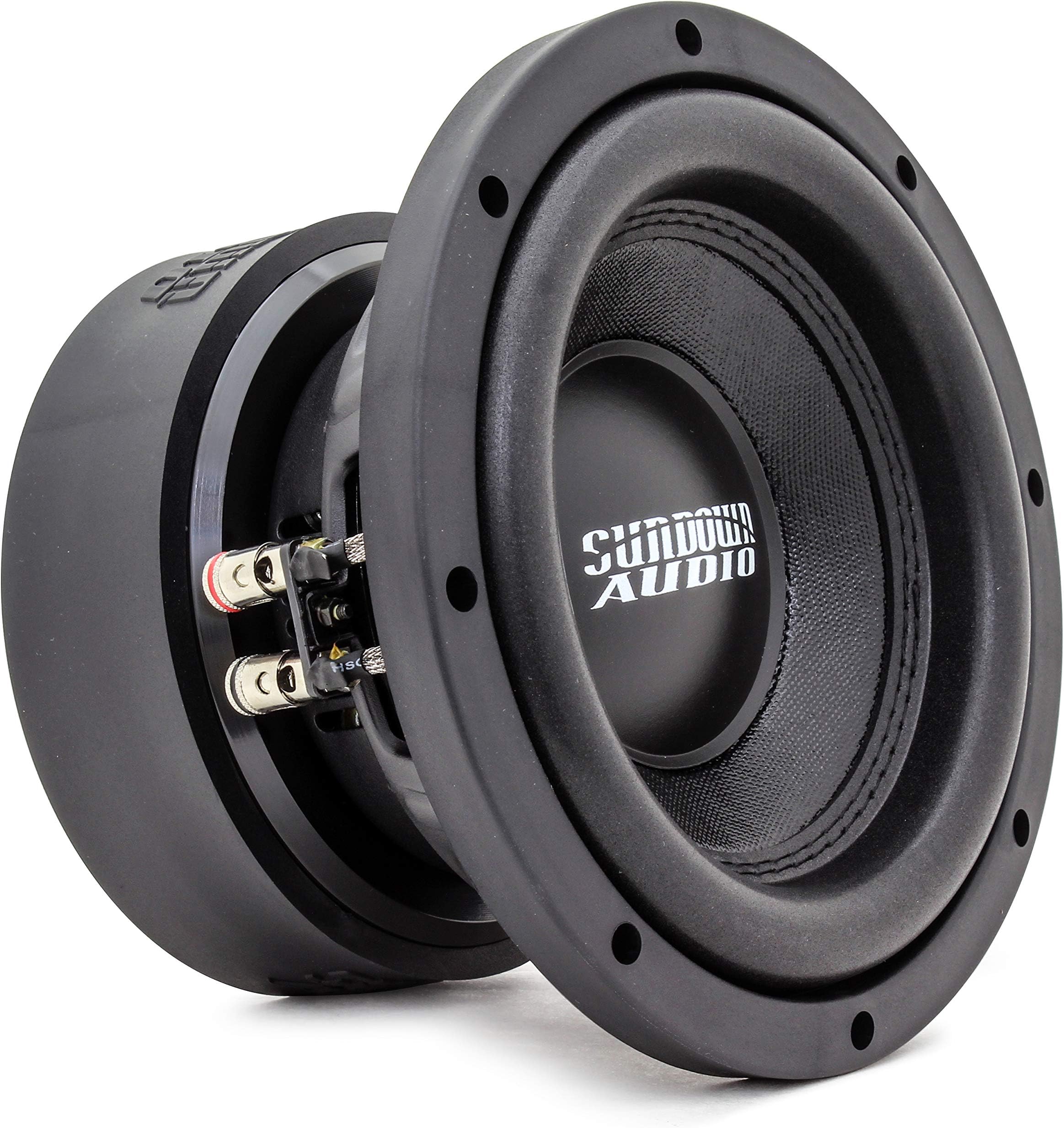 E-8 V.6 D2 8" 300W RMS Dual 2-Ohm EV.6 Series Subwoofer