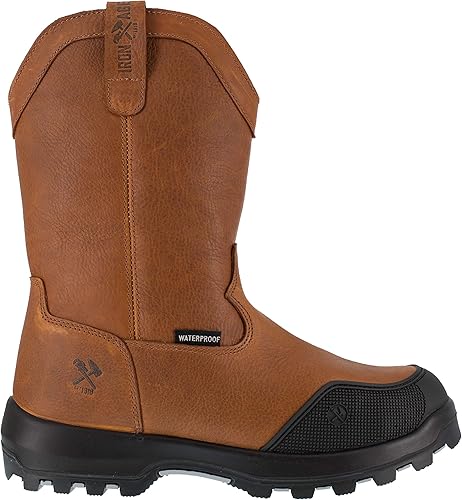 Miniatura 2 de Iron Age Inmortalizador dedo del pie de seguridad para hombre 10" impermeable Wellington