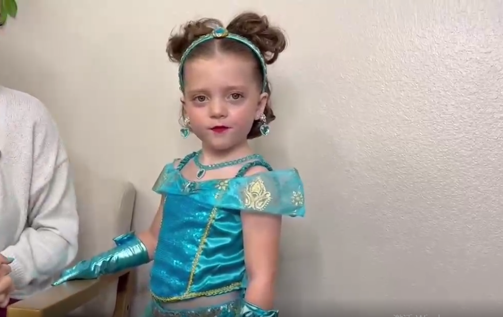 Disfraz princesa IKALI para niñas 7-8 años miniatura 6
