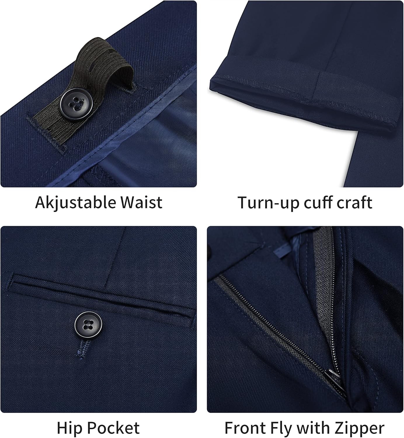 Marvelous World Boys' Formal Slim fit Suit Set,Adjustable Waist: Clothing, Shoes & Jewelry