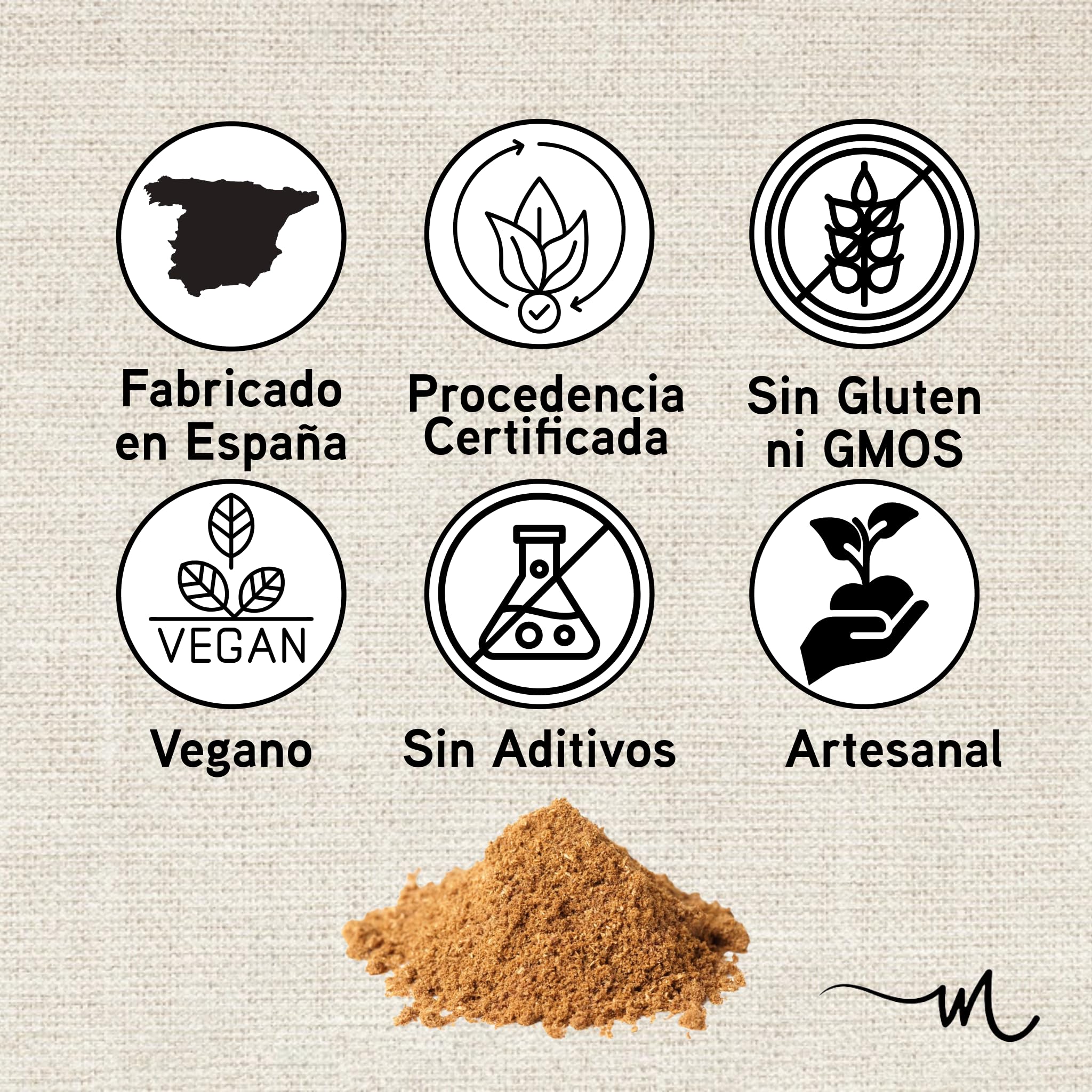 Garam Masala Auténtico, Especias para Cocinar Indias, Ideal para Tikka Masala y Tandoori Masala, Mezcla de Especias Garam Masala - DnnG (250 Gramos)