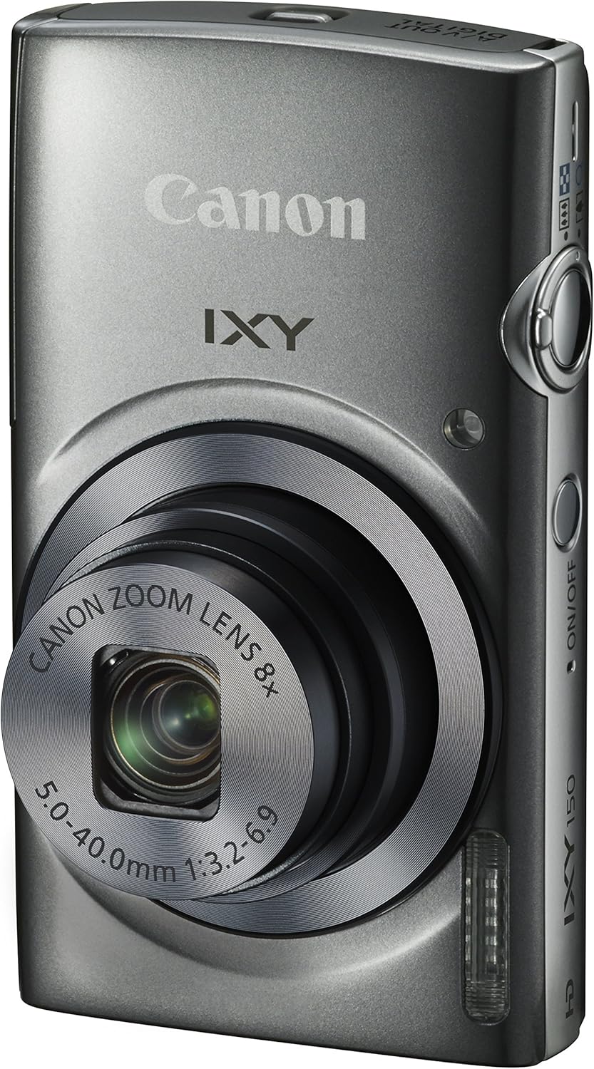 Canon IXY150 グレー Canon IXY150 Digital Camera, Silver, 8x Optical Zoom Philippines