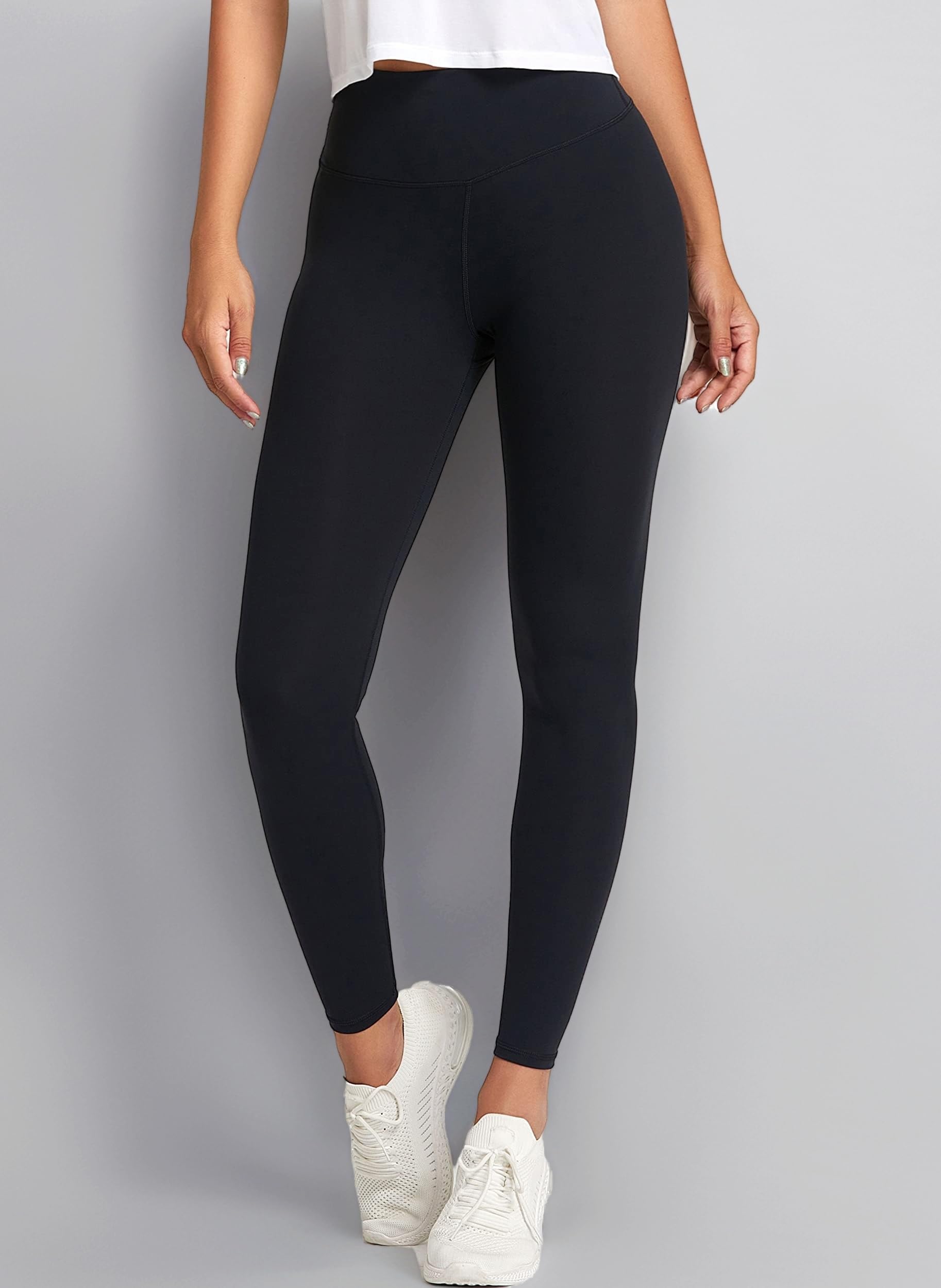 Yoga Pants for Women - High Waist Gym Leggings Tummy Control Workout Running Exercise Gym Fitness Leggings with Pocket