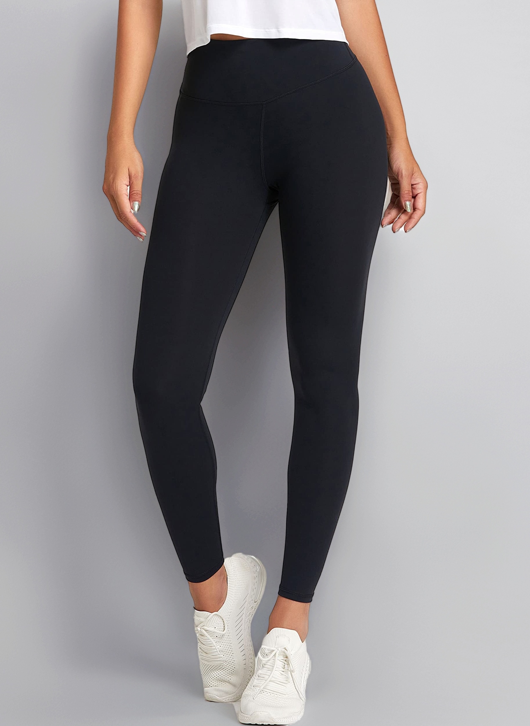 Yoga Pants for Women - High Waist Gym Leggings Tummy Control Workout Running Exercise Gym Fitness Leggings with Pocket