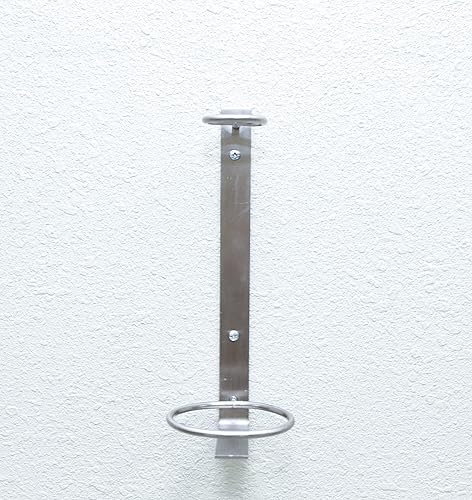 Miniatura 8 de VintageView Wall Series Perch - Estante vertical para botellas de vino para 1 botella de pared (negro satinado) - Elegante almacenamiento de vino