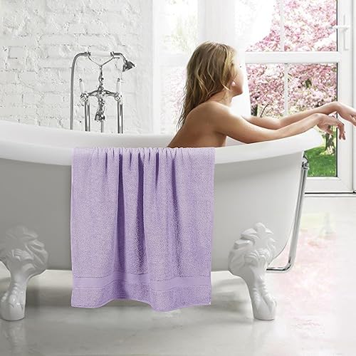 Miniatura 4 de GLAMBURG  Juego de 2 toallas de baño de 20.65ozyd (700gm)