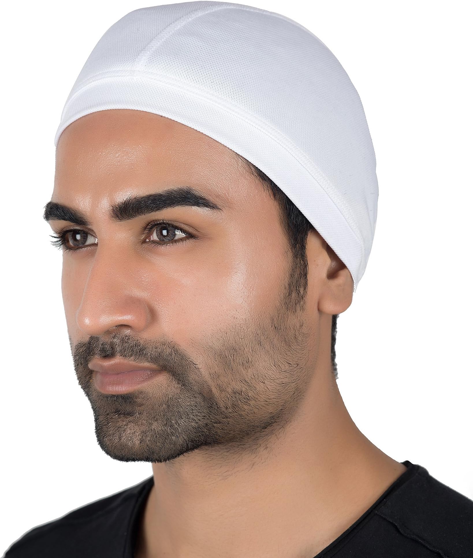 Le Gear Dri-Fit Helmet Skull Cap (White)