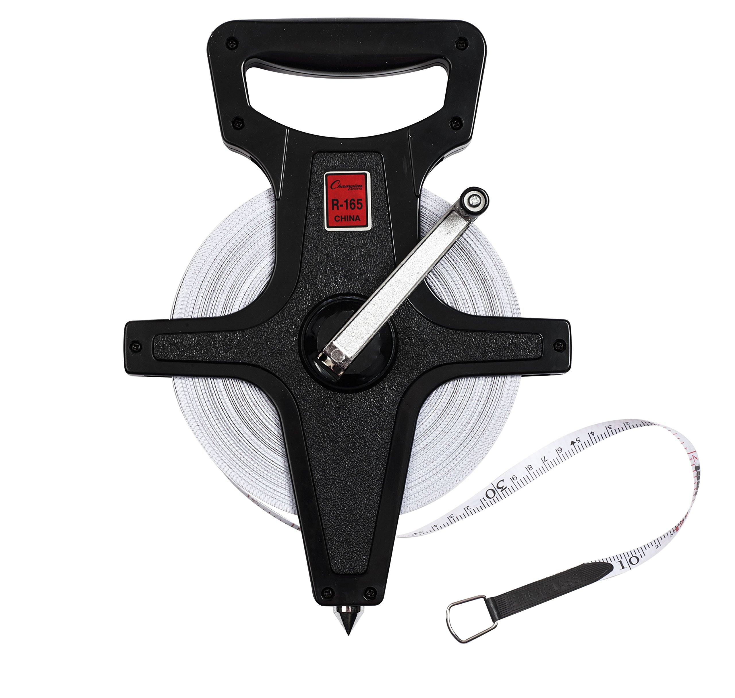 Buy Champion Sports Open Reel Measure Tape with Metal Spike, Hand Crank