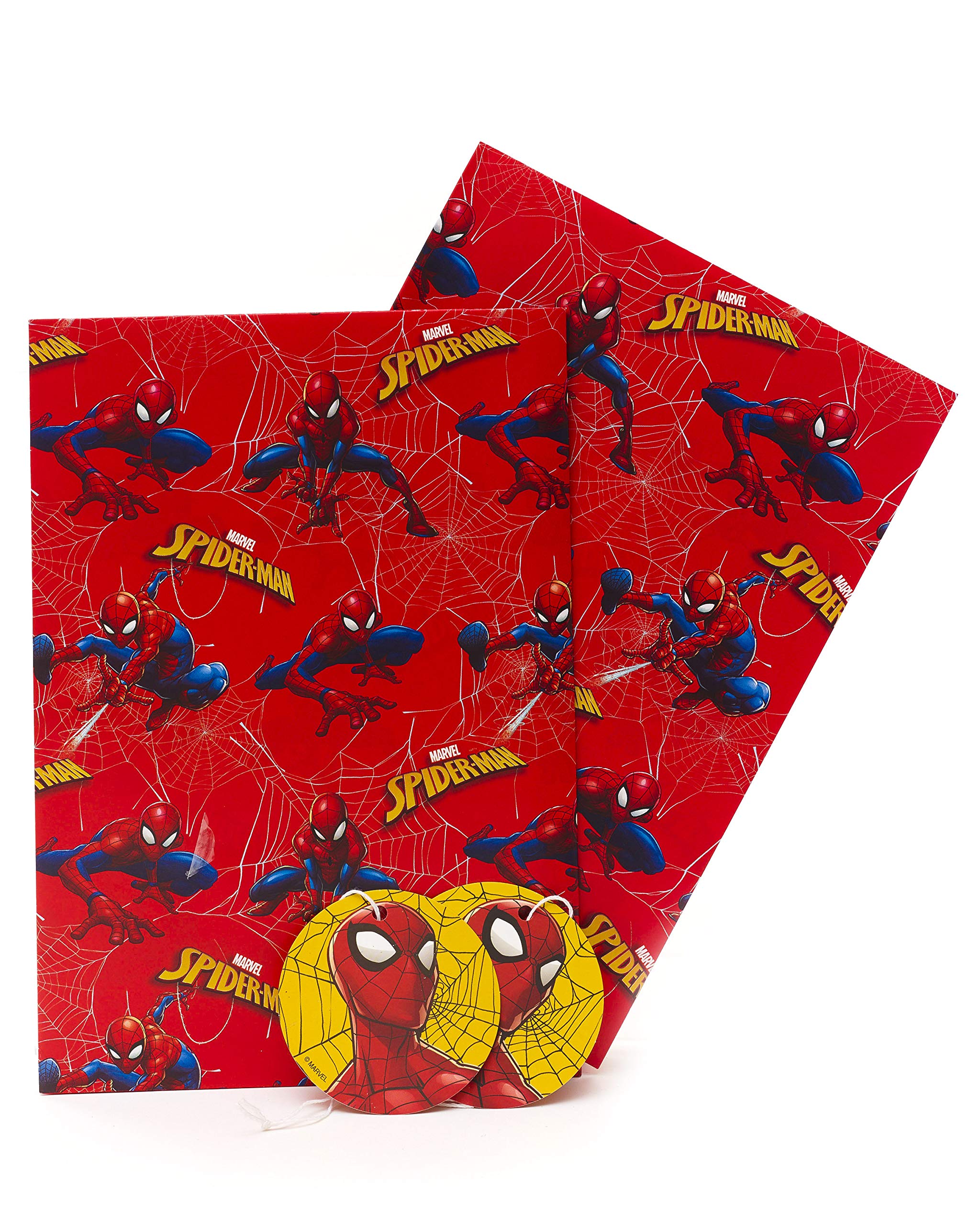 Buy Marvel Spiderman Wrapping Paper, Superhero wrapping paper, Birthday